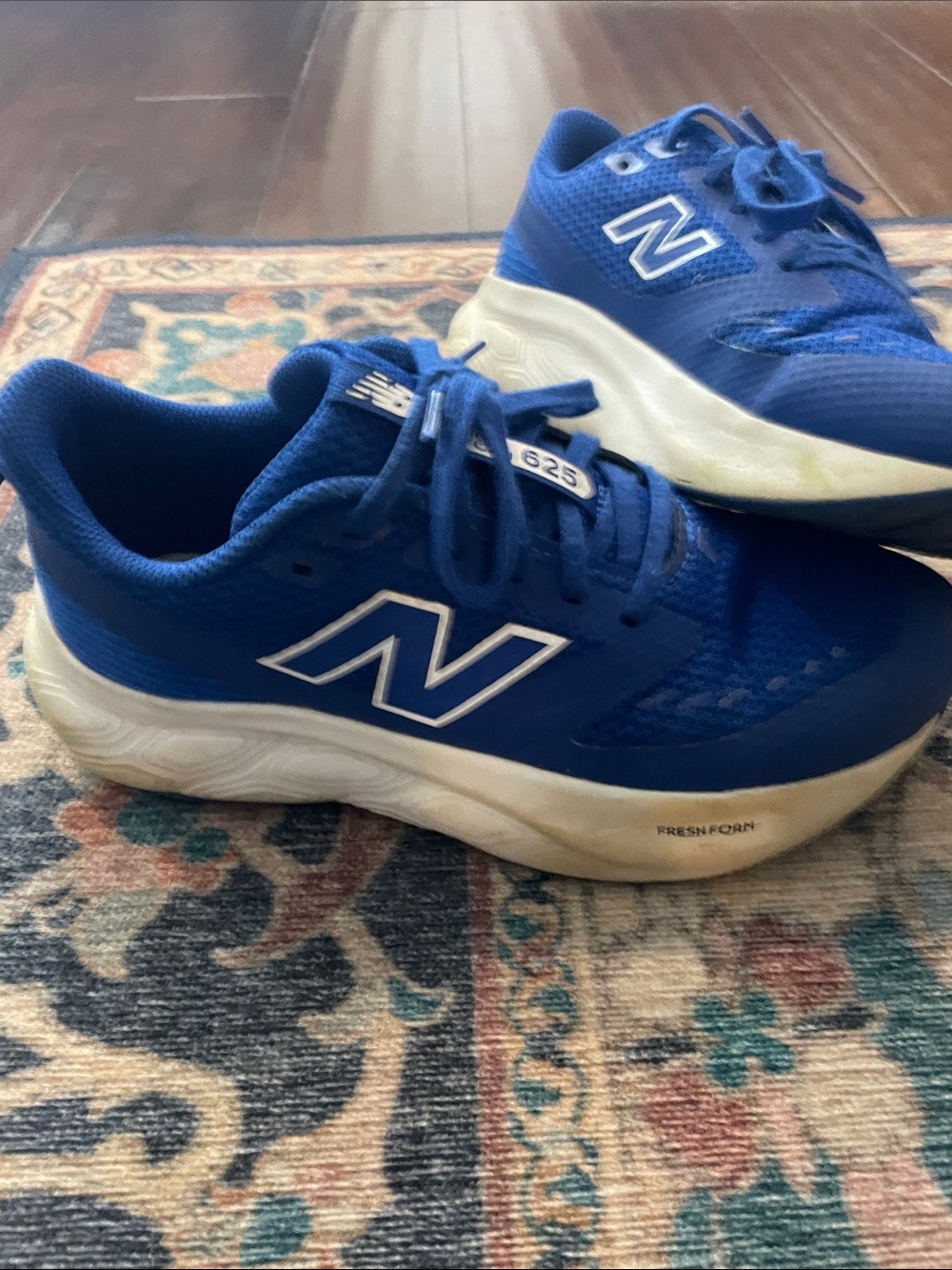New Balance Kids Blue Athletic Sneakers- 4.5 wide